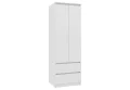 Шкаф ESTRELLA S60 2D2SZ, 60x180x51, бяло